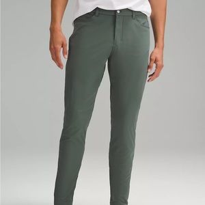 Lululemon ABC Slim-Fit Pant 34" Dark Forest Green